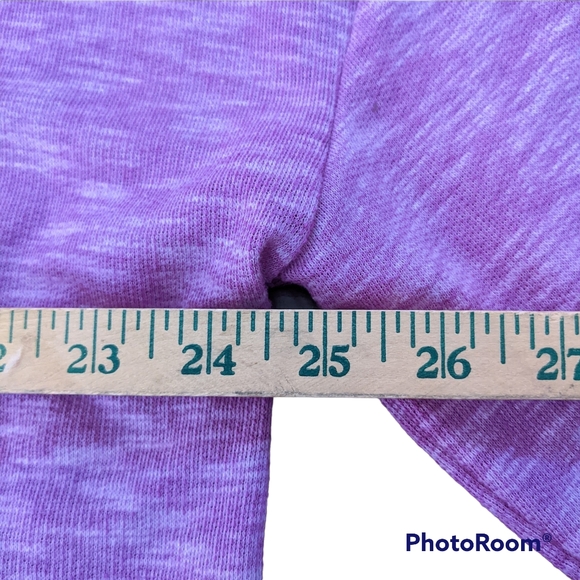 Pink Hoodie Open Cardigan XL Oversize Space dyed Pockets Lagenlook Barbie Core - Picture 9 of 13